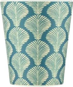 Ecoffee Cup Creasy Lu PLA - Koffiebeker To Go 240 Ml - Groenblauw Siliconen -Barbecue Benodigdheden 1004x1200