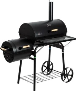 El Fuego Dakota - Barbecue - Smoker - Zwart - Grilloppervlak 66 X 41 Cm - Afmeting 132,5 X 66 X 122 Cm -Barbecue Benodigdheden 1005x1200 2