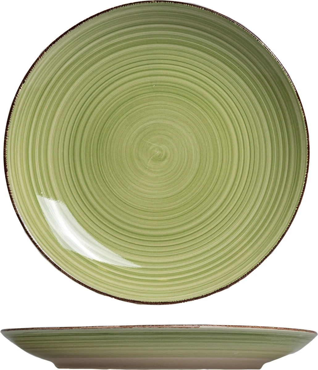 Studio Tavola Dinerborden Summer Green ø 26.5 Cm - 6 Stuks 6 Studio Tavola Dinerborden Summer Green ø 26.5 Cm - 6 Stuks - Afbeelding 6