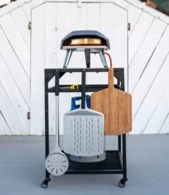 Ooni - Tafel - Medium - Pizza Tafel - 60x80x 90cm - RVS - Zwart -Barbecue Benodigdheden 1035x1200 5