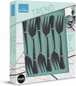 Amefa Taartvorkjes - 6 Stuks - Zwart 7 Amefa Taartvorkjes - 6 Stuks - Zwart -Barbecue Benodigdheden 1071x1200 4