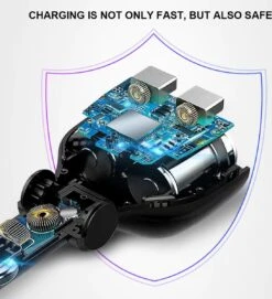 Auto Sigarettenaansteker Splitter - Losse Oplader - USB 2.0 A/USB 3.0 A 2 Poorten - Zwart - Snellader - Splitter - Auto Lader USB -Barbecue Benodigdheden 1093x1200