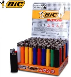 BIC Lighter Aansteker Maxi J26 Display(50stuks) -Barbecue Benodigdheden 1114x1200 9