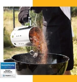 Kolen Starter GROOT - Brikettenstarter Met Veiligheidshandgreep - Snelstarter Voor Barbecue - BBQ Houtskool Starter -Barbecue Benodigdheden 1132x1200 8