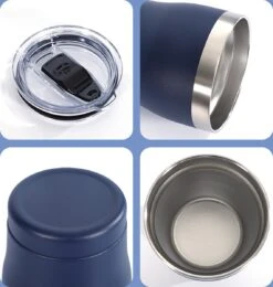 FLASKE Koffiebeker Coffee Cup - Night - 250ml - RVS Koffiebeker To Go Van 250ML -Barbecue Benodigdheden 1138x1200