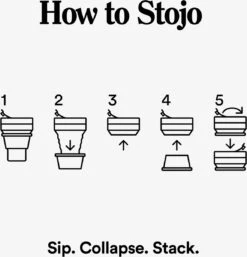 STOJO - Opvouwbare Beker - To Go - Grijs - 237ml - Herbruikbaar 13 STOJO - Opvouwbare Beker - To Go - Grijs - 237ml - Herbruikbaar -Barbecue Benodigdheden 1153x1200 2