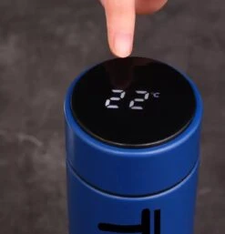 Slimme Thermosfles Met LCD Temperatuur Display - Curver Isolatiefles 0,5 Liter - Dubbelwandige Thermosfles - Thermosbeker - Isoleerfles - Thermoskan - Travel Mug - Bidon Drinkfles - Koffiebeker - Drinkflessen - RVS - Smart Thermos - Bidon - Metaal -Barbecue Benodigdheden 1153x1200