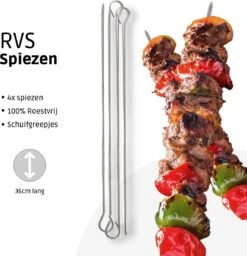 Bbq Accesoires – Bbq Gereedschap – Bbq Set – 22 Delig – RVS 16 Bbq Accesoires – Bbq Gereedschap – Bbq Set – 22 Delig – RVS -Barbecue Benodigdheden 1156x1200 9