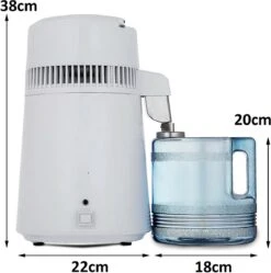 Be-Inspired® Destilleer Apparaat – Destilleerapparaat – Destilleer Ketel – Destilleerketel – Snel Destilleren - Water Destilleerder - Waterdestileerder- Maak Zelf Gedestilleerd Water - Puur Water – Zuiver Water – Automatisch Destilleerketel – 4L -Barbecue Benodigdheden 1189x1200 1