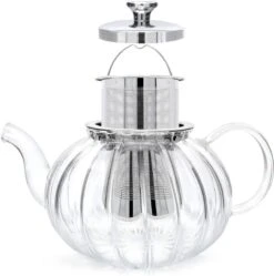 Glazen Theepot Met Filter (RVS) - 1.2 Liter - Pompoen Design - Thee Infuser – Borosilicaat – Anti-druppel Tuit 6 Glazen Theepot Met Filter (RVS) - 1.2 Liter - Pompoen Design - Thee Infuser – Borosilicaat – Anti-druppel Tuit -Barbecue Benodigdheden 1191x1200 7