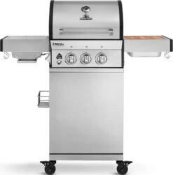 Burnhard Gas BBQ FRED JR. Deluxe - 2 Branders - Incl. Keramische Infraroodbrander & Afdekhoes - Deluxe -Barbecue Benodigdheden 1192x1200 6