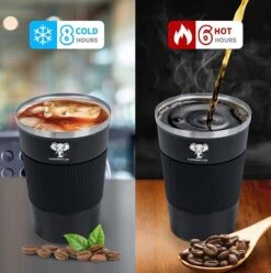 Elephant & Co Dubbelwandige Reisbeker - Koffie To Go -Duurzaam - 380ml - -Barbecue Benodigdheden 1195x1200 3