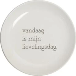 Bord Set Van 4 Stuks ø15cm . Met Tekst Geniet / Lekker/ Vandaag Is Mijn Lievelingsdag /hondje Gusta -Barbecue Benodigdheden 1197x1200 12