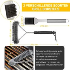 Saveur Royal® 35-delige Barbecue Gereedschapset In Roestvrij Staal - BBQ Grill Set Met Draagtas - Barbecuegerei-sets - Barbecue Accessoires Gereedschap - 35-delig -Barbecue Benodigdheden 1198x1200 27