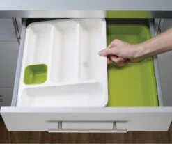 Joseph Joseph Uitschuifbare Bestekbak - Grijs - Sorteervakken & Verstelbaar & Uitschuifbaar -Barbecue Benodigdheden 1200x1005 9