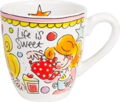 Blond Amsterdam Even Bijkletsen Mini Mok - Roze Rand -Barbecue Benodigdheden 1200x1023 2