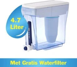 ZeroWater - 4,7 Liter Water Filter Kan - Met Gratis Waterfilter & TDS Meter - Kraantje