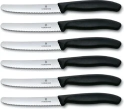 Victorinox Tafelmes 6 Stuks Zwart Krom Heft 13 Victorinox Tafelmes 6 Stuks Zwart Krom Heft -Barbecue Benodigdheden 1200x1060 5