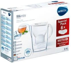 BRITA - Waterfilterkan Marella Cool - Wit - 2,4L -Barbecue Benodigdheden 1200x1067