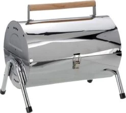 BBQ Collection Houtskoolbarbecue - Cilinder - Chroom -Barbecue Benodigdheden 1200x1072 3