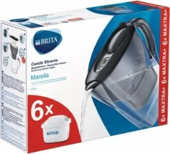BRITA - Waterfilterkan Marella Cool - Grafiet - 2,4L + 6 MAXTRA+ Waterfilterpatronen 17 BRITA - Waterfilterkan Marella Cool - Grafiet - 2,4L + 6 MAXTRA+ Waterfilterpatronen -Barbecue Benodigdheden 1200x1082