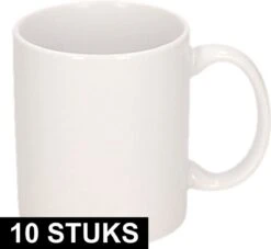 10x Onbedrukte Witte Mokken 300 Ml - Blanco Koffiemokken -Barbecue Benodigdheden 1200x1101 1