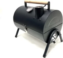 Compacte Draagbare Kolen BBQ Van Wolff BBQ - Handig Voor Op De Camping Op Het Strand Of In Een Park - Smoker Barbecue - Draagbare Lichtgewicht Bbq - Met Thermometer En Lucht Doorvoer. Laat Je Vlees Langzaam Garen. -Barbecue Benodigdheden 1200x1102 10