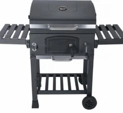 Alice's Garden Houtskool BBQ Bernard - Smoker - Verstelbare Houtskoolbak - Zwart -Barbecue Benodigdheden 1200x1102 9