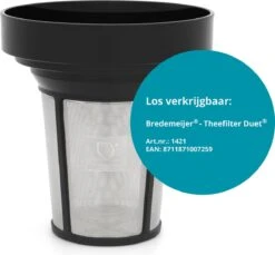 Bredemeijer - Theepot Bella Ronde 1,2L Zwart Beslag - Dubbelwandig -Barbecue Benodigdheden 1200x1111 7