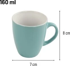 Orange85 Espresso Kopjes - Set Van 6 - Met Oor - 160ml - Meerdere Kleuren - Pastel - Aardewerk -Barbecue Benodigdheden 1200x1120 1