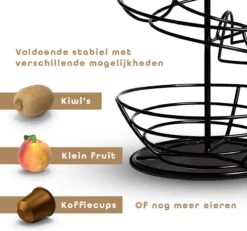 Eiermand – Eierrek – Eierhouder – Eieren – Zwart - Pasen - Tot 40 Eieren - 360° - BAULK® -Barbecue Benodigdheden 1200x1121 6