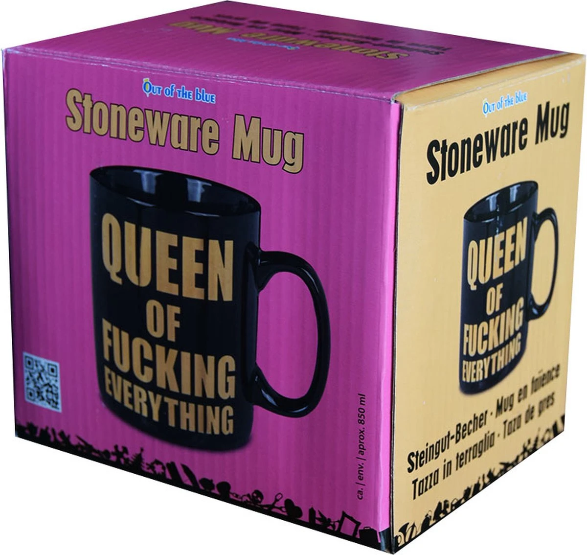 Out Of The Blue Queen Of Fucking Everything XL Mok 2 Out Of The Blue Queen Of Fucking Everything XL Mok - Afbeelding 2