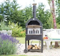 Merkloos MaxxGarden Pizza Oven - Smoker Barbecue Houtskool 45 X 65 X 158cm 27 Merkloos MaxxGarden Pizza Oven - Smoker Barbecue Houtskool 45 X 65 X 158cm -Barbecue Benodigdheden 1200x1134 5