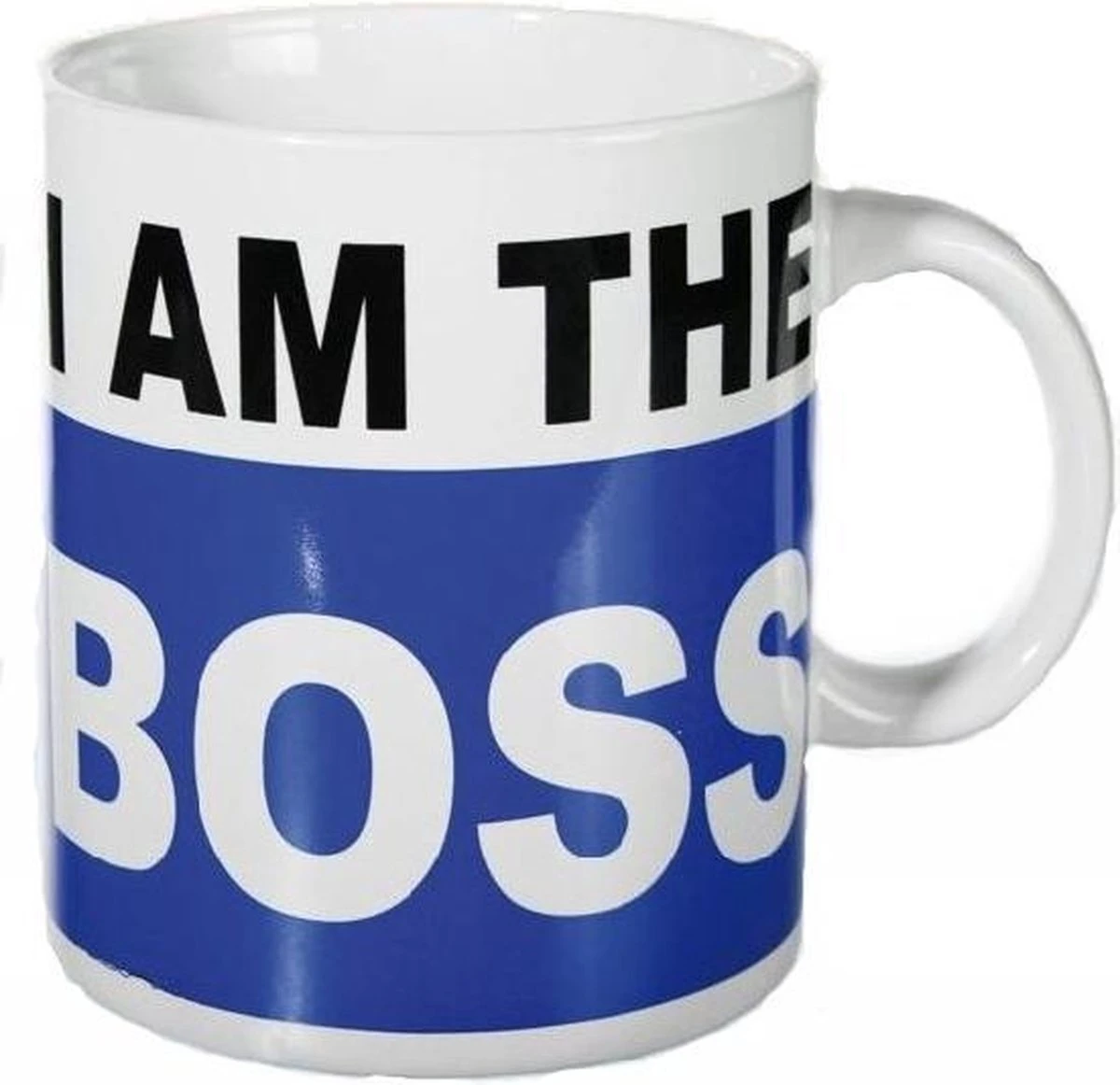 Out Of The Blue XL Koffiemok I Am The Boss 1 Out Of The Blue XL Koffiemok I Am The Boss