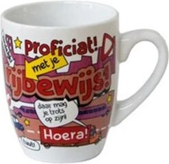 Paper Dreams Mok Cartoon-stijl Rijbewijs Keramiek 325ml Rood/wit -Barbecue Benodigdheden 1200x1162 3