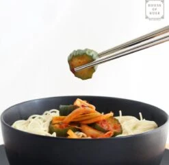 House Of Husk Chopsticks Set - Koreaanse Eetstokjes - Vaatwasserbestendig - RVS - 5 Paar - Duo Tone - Zwart Zilver 10 House Of Husk Chopsticks Set - Koreaanse Eetstokjes - Vaatwasserbestendig - RVS - 5 Paar - Duo Tone - Zwart Zilver -Barbecue Benodigdheden 1200x1167 7