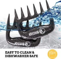 Mountain Grillers Claws-High Quality Meat Claws For American BBQ Pulled Pork-Plastic Meat Claws For Slicing-Vaatwasser Safe Bear Claws Gift Idee -Barbecue Benodigdheden 1200x1175 6