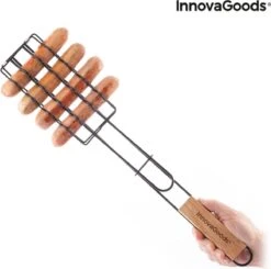 Innovagoods BARBECUEGRIL VOOR WORSTJES SOSKET - Bbq Accesoires - Bbq Accesoires Rooster -Barbecue Benodigdheden 1200x1188 7