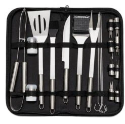 Bbq Accesoires – Bbq Gereedschap – Bbq Set – 22 Delig – RVS 18 Bbq Accesoires – Bbq Gereedschap – Bbq Set – 22 Delig – RVS -Barbecue Benodigdheden 1200x1189 6