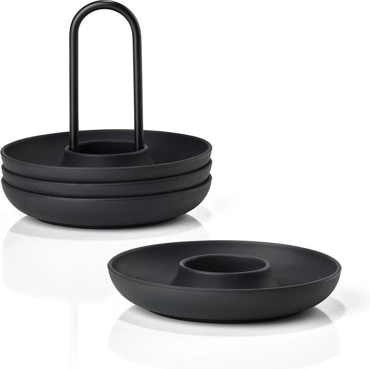 Zone Denmark Singles Eierdopjes - Zwart 1 Zone Denmark Singles Eierdopjes - Zwart