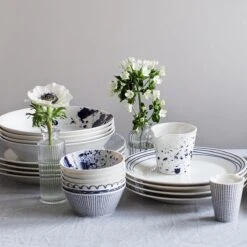 Royal Doulton Pacific - Schaaltjes Voor Snacks - Kommen - Porselein - Wit / Blauw - ⌀ 11 Cm - 6 Stuks 11 Royal Doulton Pacific - Schaaltjes Voor Snacks - Kommen - Porselein - Wit / Blauw - ⌀ 11 Cm - 6 Stuks -Barbecue Benodigdheden 1200x1200 1022