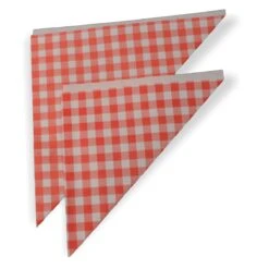 Papieren Frietzak XL - Rood Ruitje - Puntzak - Frietzakjes - Patatzak - 50 Stuks -Barbecue Benodigdheden 1200x1200 1068