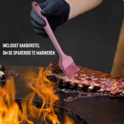 Rednas Sparerib Rek Bbq - Incl. Bakkwast - Bbq Rek - Bbq Accessoires - Rib Rack - Kiphouder - Bbq Gereedschap -Barbecue Benodigdheden 1200x1200 1190