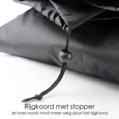 BBQ Beschermhoes - Voor Kamado - Universeel - Tot 23 Inch - Zwart -Barbecue Benodigdheden 1200x1200 1191