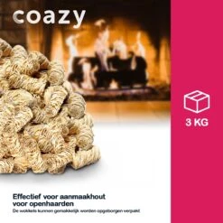 Aanmaakkrullen Voor BBQ Of Kachel | 3kg ECO FSC Gecertificeerd Aanmaakhout Barbecue - Biologisch En Duurzaam Aanmaakwokkels - Houtwol Wokkels - Barbeque Aansteker - Aanmaakblokjes - Accessoires - Ongeveer 240 Krullen -Barbecue Benodigdheden 1200x1200 1285