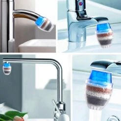 Waterfilter Voor Op De Kraan - 2 Stuks - Zuiver Water - Waterontkalker - Waterzuivering - Kraanfilter - Waterontharder - Blauw -Barbecue Benodigdheden 1200x1200 129