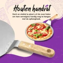 Nowad Pizzaschep RVS Rond Voor BBQ En Oven - 30,5 Cm - Pizzaspatel - Taartschep - Houten Handvat - Ophangbaar - Rond - Vaatwasbestendig - Keukenaccessoires 17 Nowad Pizzaschep RVS Rond Voor BBQ En Oven - 30,5 Cm - Pizzaspatel - Taartschep - Houten Handvat - Ophangbaar - Rond - Vaatwasbestendig - Keukenaccessoires -Barbecue Benodigdheden 1200x1200 1339