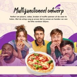 Nowad Pizzaschep RVS Rond Voor BBQ En Oven - 30,5 Cm - Pizzaspatel - Taartschep - Houten Handvat - Ophangbaar - Rond - Vaatwasbestendig - Keukenaccessoires 26 Nowad Pizzaschep RVS Rond Voor BBQ En Oven - 30,5 Cm - Pizzaspatel - Taartschep - Houten Handvat - Ophangbaar - Rond - Vaatwasbestendig - Keukenaccessoires -Barbecue Benodigdheden 1200x1200 1347