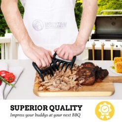 Mountain Grillers Claws-High Quality Meat Claws For American BBQ Pulled Pork-Plastic Meat Claws For Slicing-Vaatwasser Safe Bear Claws Gift Idee -Barbecue Benodigdheden 1200x1200 1369