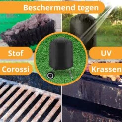 Ronde Waterdichte BBQ Hoes - Barbecue Accessoires - 57 Cm Diameter - 92 Cm Hoog -Barbecue Benodigdheden 1200x1200 1590
